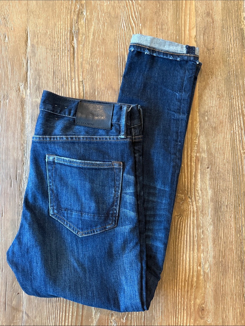 All Saints Men's cigarette skinny Jeans W/30